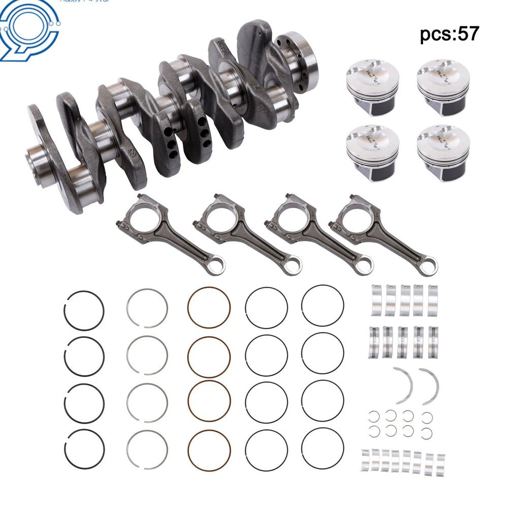 Engine Rebuild Overhaul Kit for Audi Volkswagen Skoda 2.0L