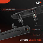 Front Left Door Handle with Keyhole for Ford Crown Victoria (1992-2011)