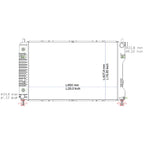 Replacement Plastic/Aluminum Radiator w/Air Conditioning (See Compatible Chart)