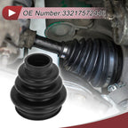 Outer CV Joint Boot Kit with Clamps for BMW 535i (2008–2010) - 33217572446
