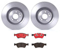 Brembo Front Brake Kit with Ceramic Pads & 350mm Rotors for Mercedes Benz