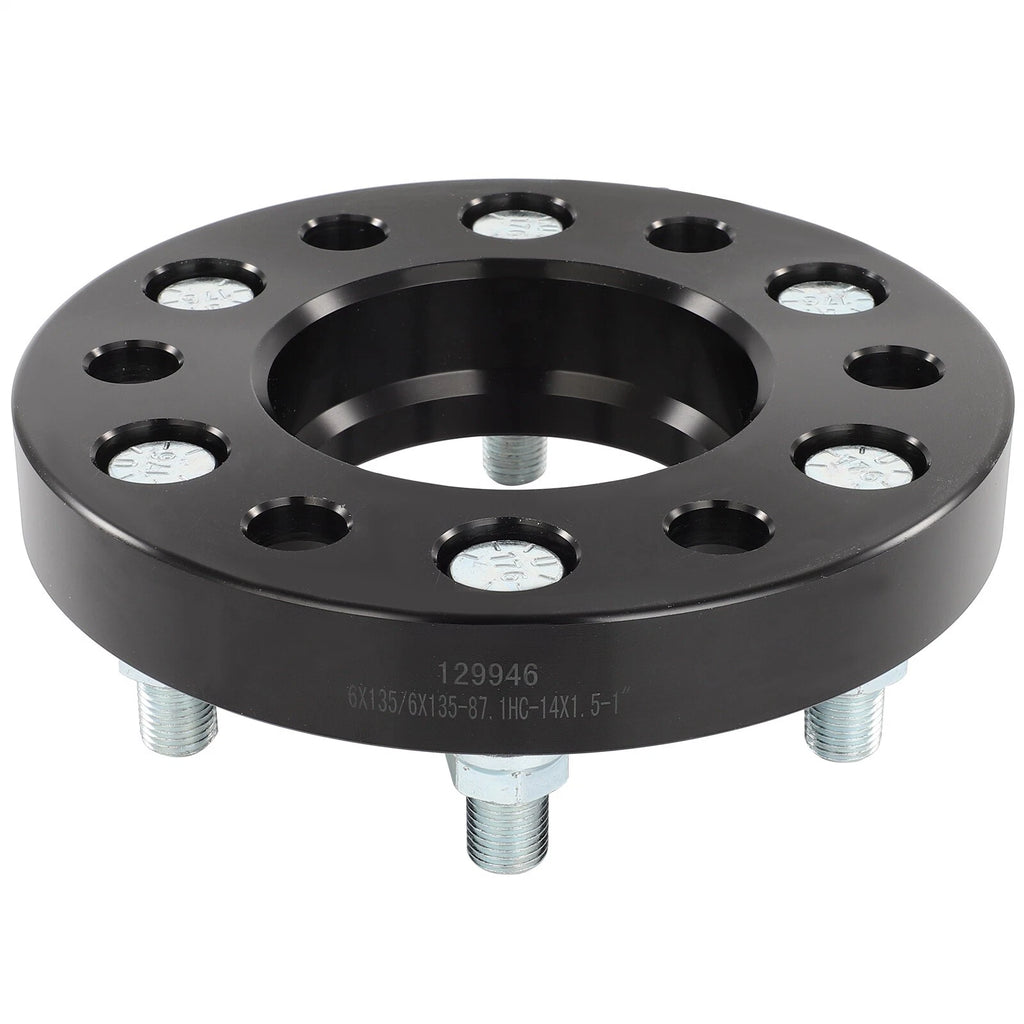 Set of 4 Wheel Spacers for Ford F-150 (2015–2024) 6x135 Hub Centric 1"