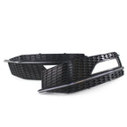 Honeycomb Fog Light Grill Bezel Covers for Audi S4/A4 S-line (2012–2015)