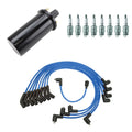 NGK Ignition Coil Wires & 8 Nickel Spark Plugs Kit for Bronco Comet Cougar