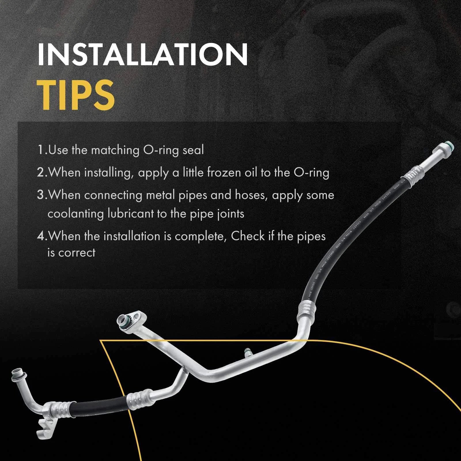 A/C Suction Line Hose for Ford Focus (2012-2015)