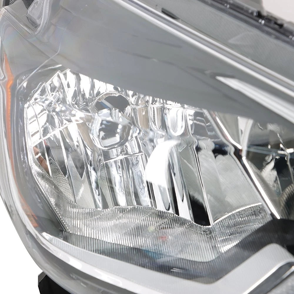 Halogen Headlight for Nissan Sentra (2016–2018) Chrome Housing Right