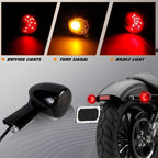 LED Rear Turn Signal Indicators for Harley Sportster 883 Iron XL1200 (2004-2023)