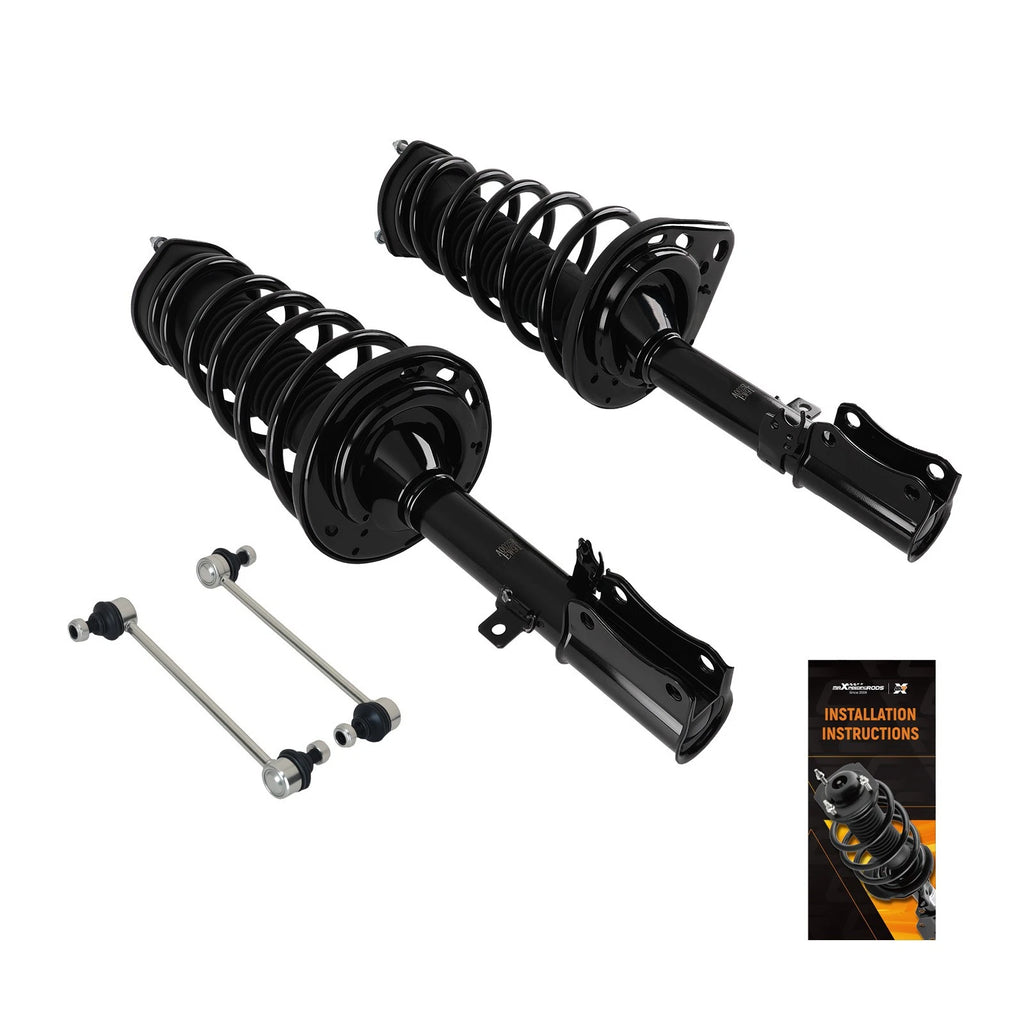 Front Struts w/ Sway Bar Links for Toyota Camry Avalon ES350 (2006–2012)