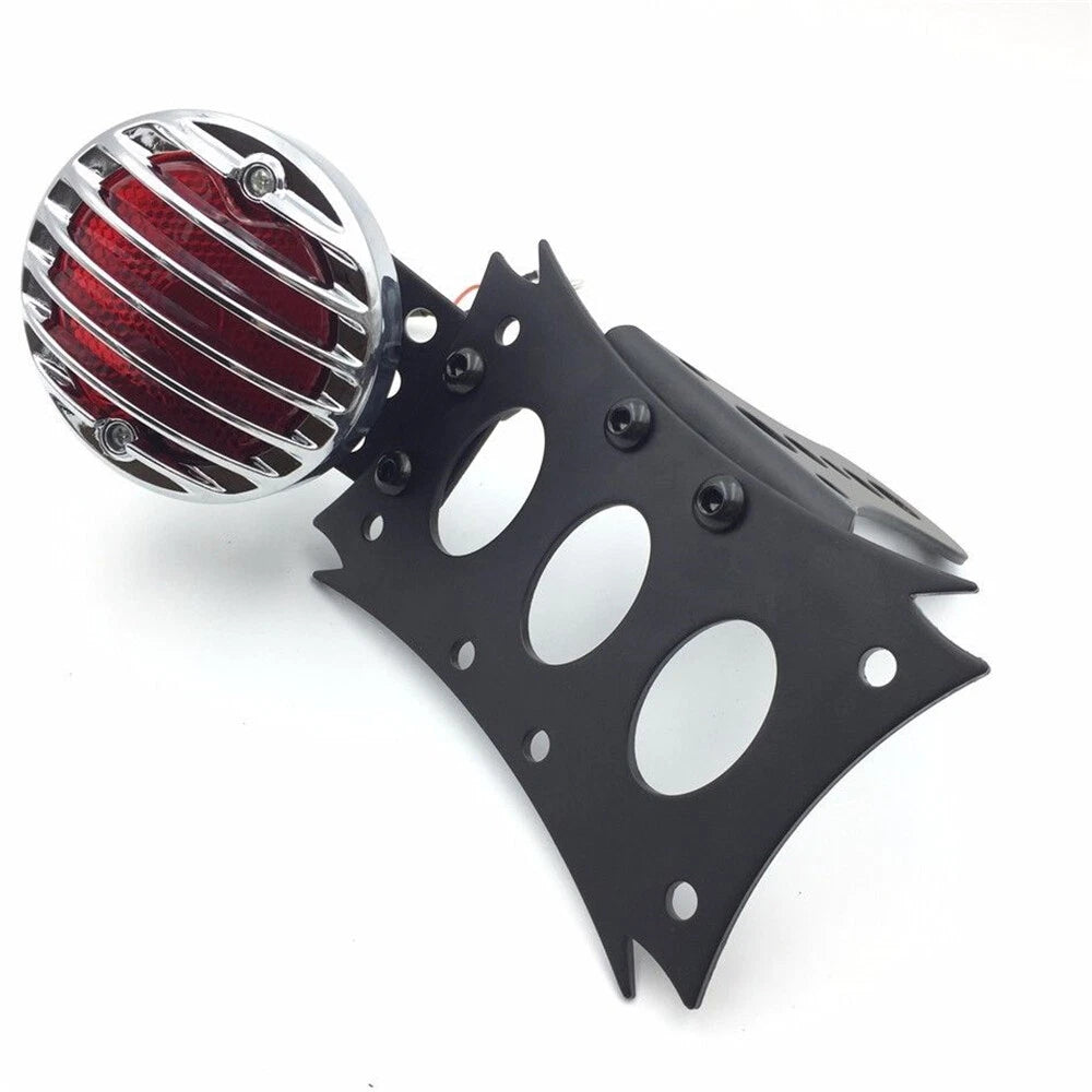 License Bracket & Tail Light for Harley Touring Bobber Chopper (Fits 2014–2023)