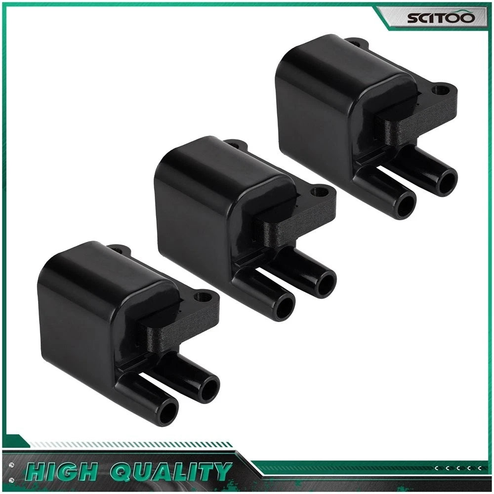 Set of 3 Ignition Coils for Mitsubishi Montero Sport (1999–2004) Montero (1997–2002) 3.5L
