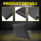 Set of 2 Front Gray Door Molding Trim for Ram Promaster 1500 2500 3500 (2014–2018)