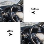 Speedometer Upper Frame Cover Trim Strip for Ford Ranger Sport (2019–2023) Black