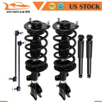 Front Struts Rear Shock Absorbers Sway Bar Link Kit for Kia Sorento (2011–2013)