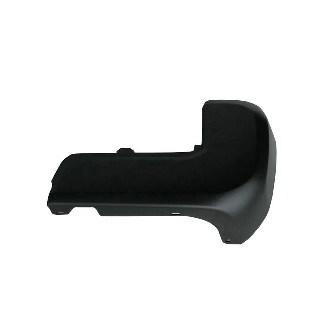 Replacement Black Rear Passenger Side Bumper End Panel for Toyota Hilux (2016–2020)
