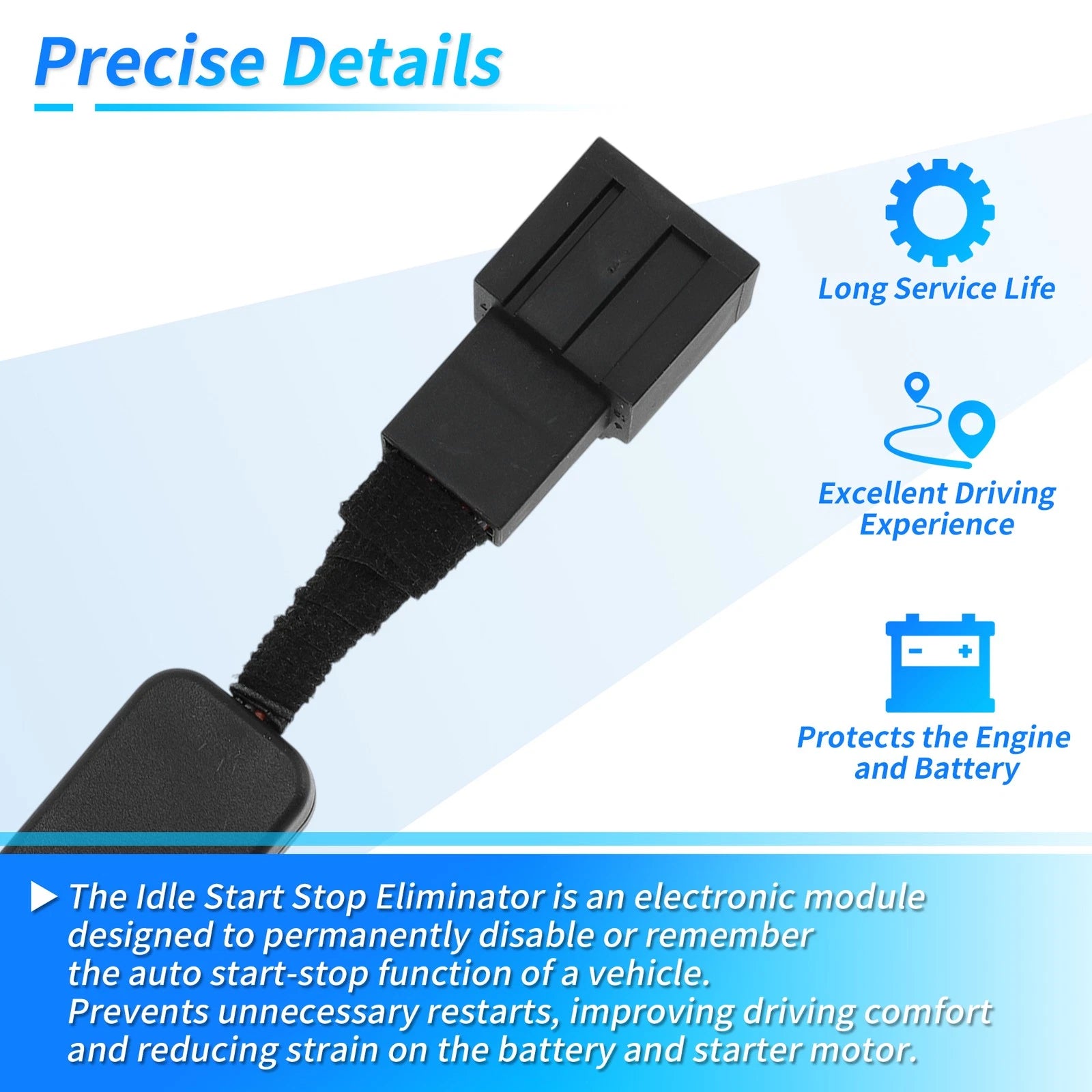 Auto Start Stop Eliminator for GMC Sierra 1500, Chevrolet Silverado (2019–2021)