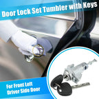 Door Lock Cylinder Kit with 2 Keys 819702TA00 for Kia Optima (2011–2018)