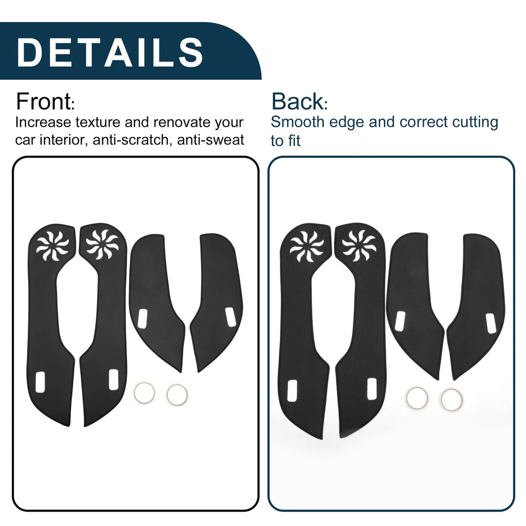 Set of 1 Car Door Anti Kick Pad Protector for Honda Accord (2008–2013)
