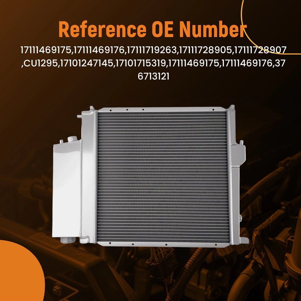 3 Row Aluminum Radiator for BMW E36 316i/318i/318is (1991–2002) 17111719263