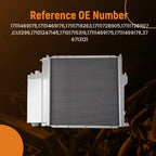 3 Row Aluminum Radiator for BMW E36 316i/318i/318is (1991–2002) 17111719263