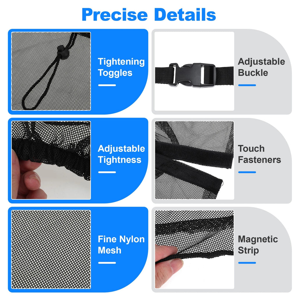 Magnetic Mosquito Screen for Ford Transit Connect (2002–2025) 47x31in