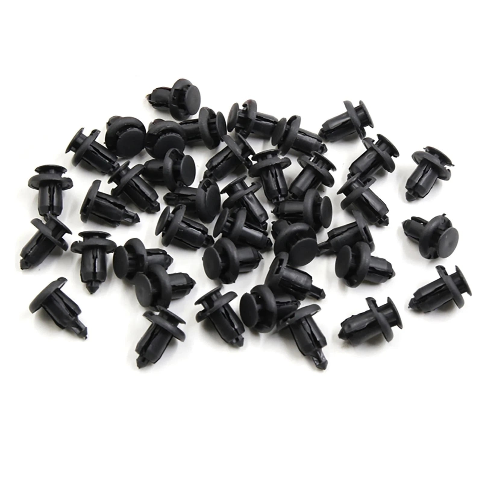 40pcs Plastic Rivets Push-Type Clips with Fastener Remover for Honda
