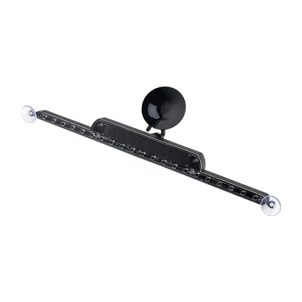 RGB LED Light Bar with Solar Charging for Increased Visibility for Car