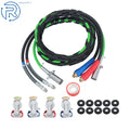 3X 15Ft Air Line Hose Assemblies for Semi Truck Tractor Trailer