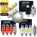 2X 41MM Super White LED Dome Map Light Bulbs 578 212-2 for Chery H