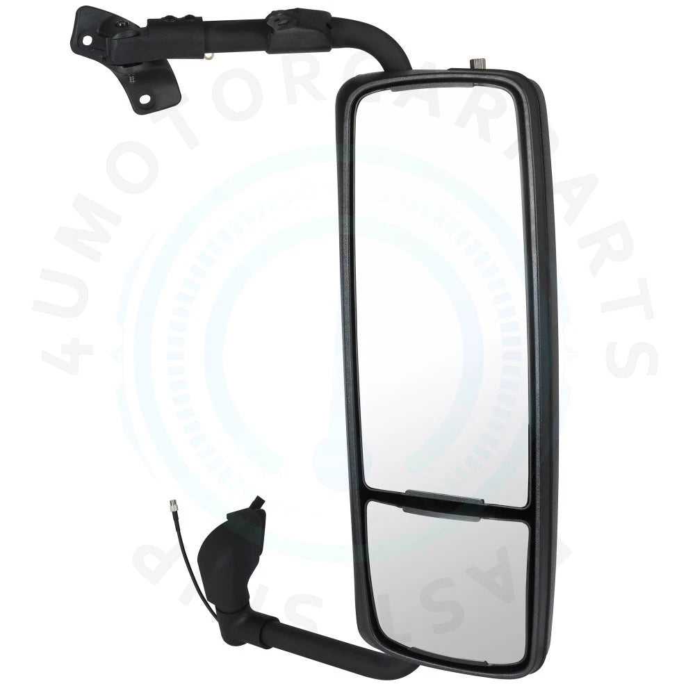 Passenger Side Towing Mirror for Volvo VNL (2004–2017) - Black Textured