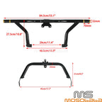 Highway Crash Bar w/Fairing Support for Harley Road Glide Custom (15-23)