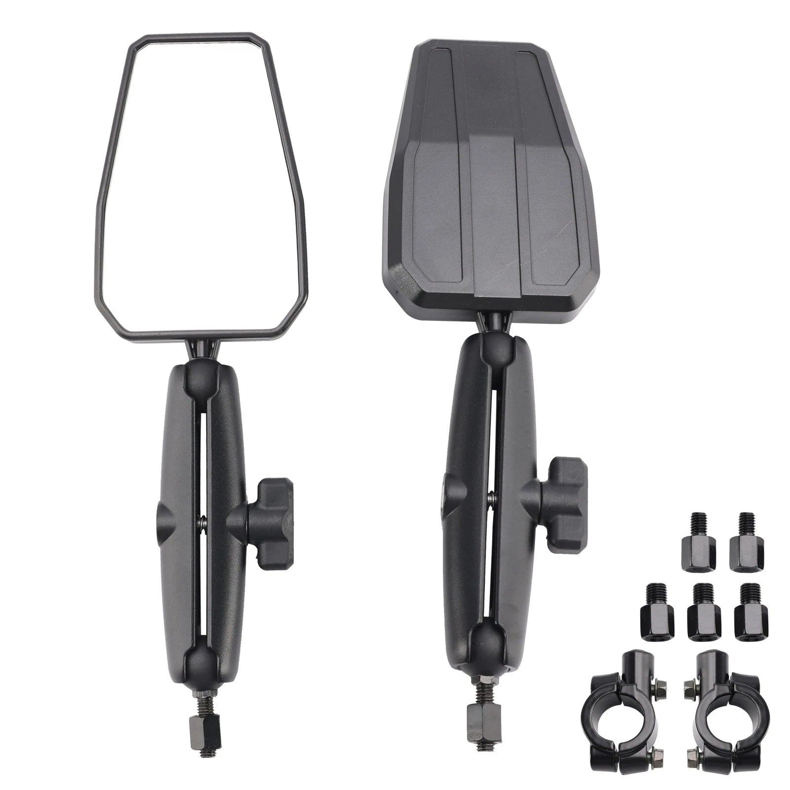 Pair of Folding Adventure Mirrors for ATV Dirt Bike