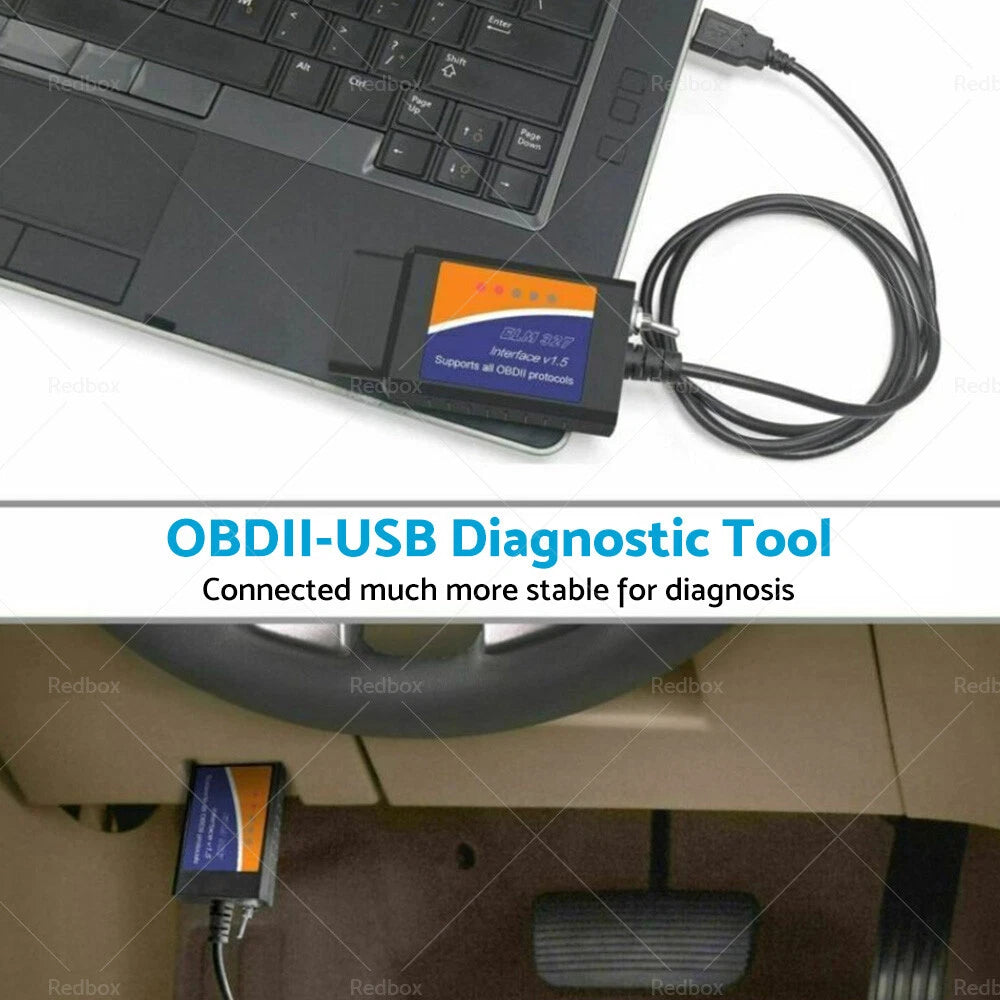USB Modified ELMconfig Chip for Ford OBD2 (HS-CAN, MS-CAN)