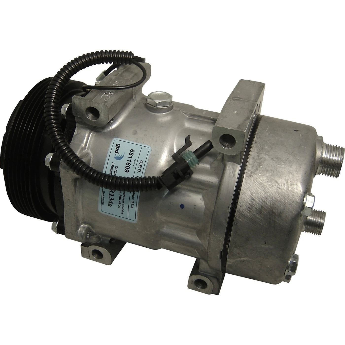 A/C Compressor with Clutch for Jeep Cherokee Wrangler (1995)