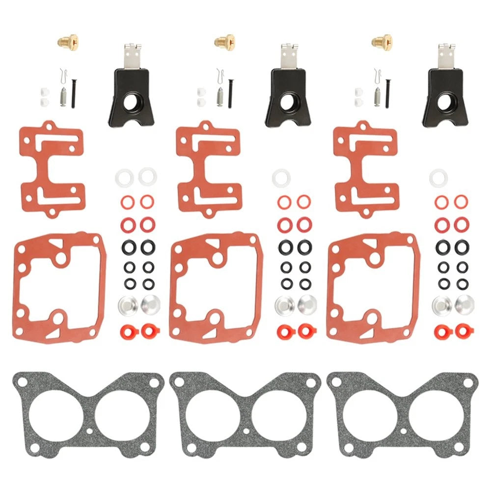 Carburetor Rebuild Kit for Johnson Evinrude Triple V6 (150–200)