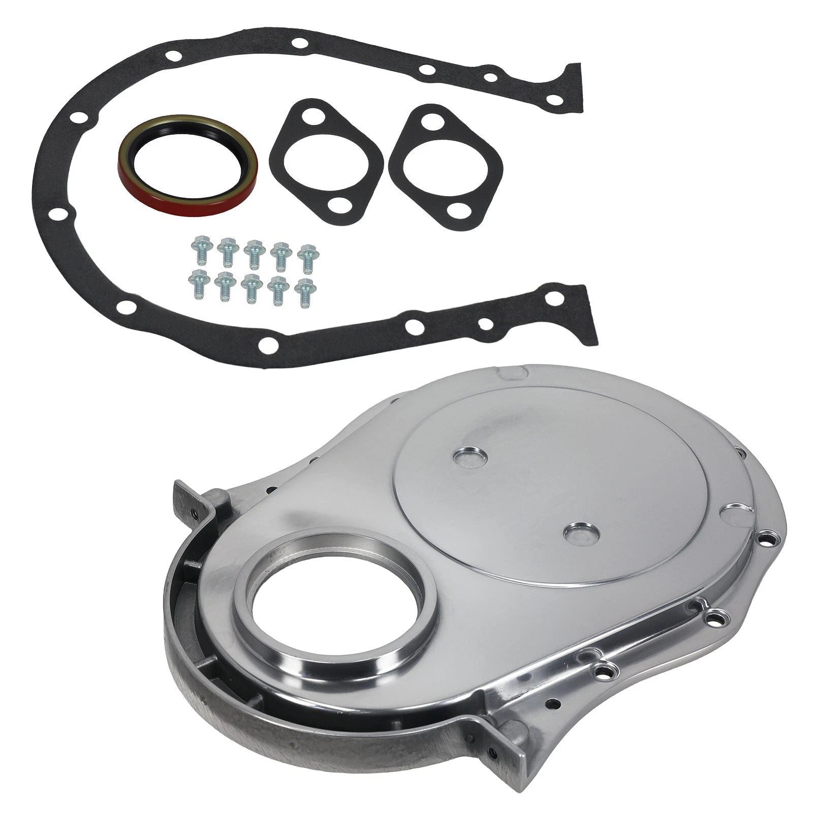 Engine Block Cover for Chevy BB 396-454 V8 (1965–1990) Timing Chain Protection
