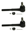 Set of 2 Outer Steering Tie Rod Ends for Chevy K5 Blazer GMC Jimmy (RWD)