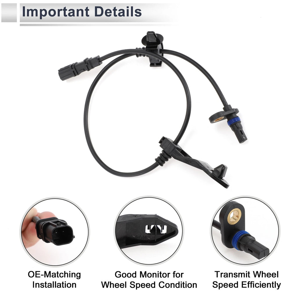 ABS Wheel Speed Sensor No. 57475SNEA51 for Honda Civic (2009–2011) Rear Left