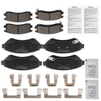 Set of 4 Ceramic Brake Pads for Cadillac DeVille Eldorado Seville (1997–2005)