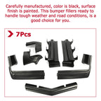 Set of 7 Bumper Fillers for Buick Riviera (1979–1985)