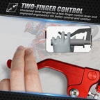 CNC Shorty Stunt Clutch Lever for Honda CRF150R CRF250R CRF250X CRF450R (2002–2016)