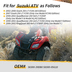 Cable Assy for Suzuki LTF250, LTF250F, LTF300F (58300-39DB0, 58300-05G10)