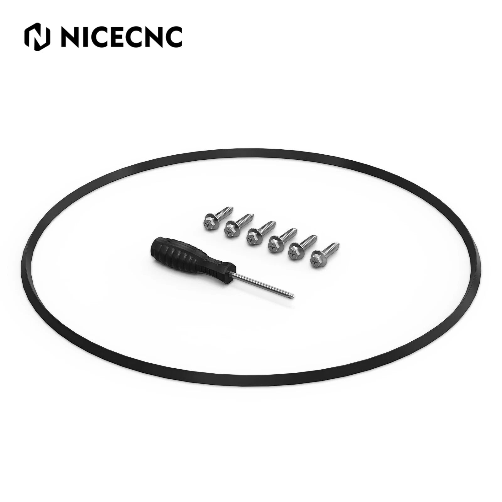 Clutch Cover Gasket & Mounting Screws for Polaris RZR 4 900, ACE 570, General 1000