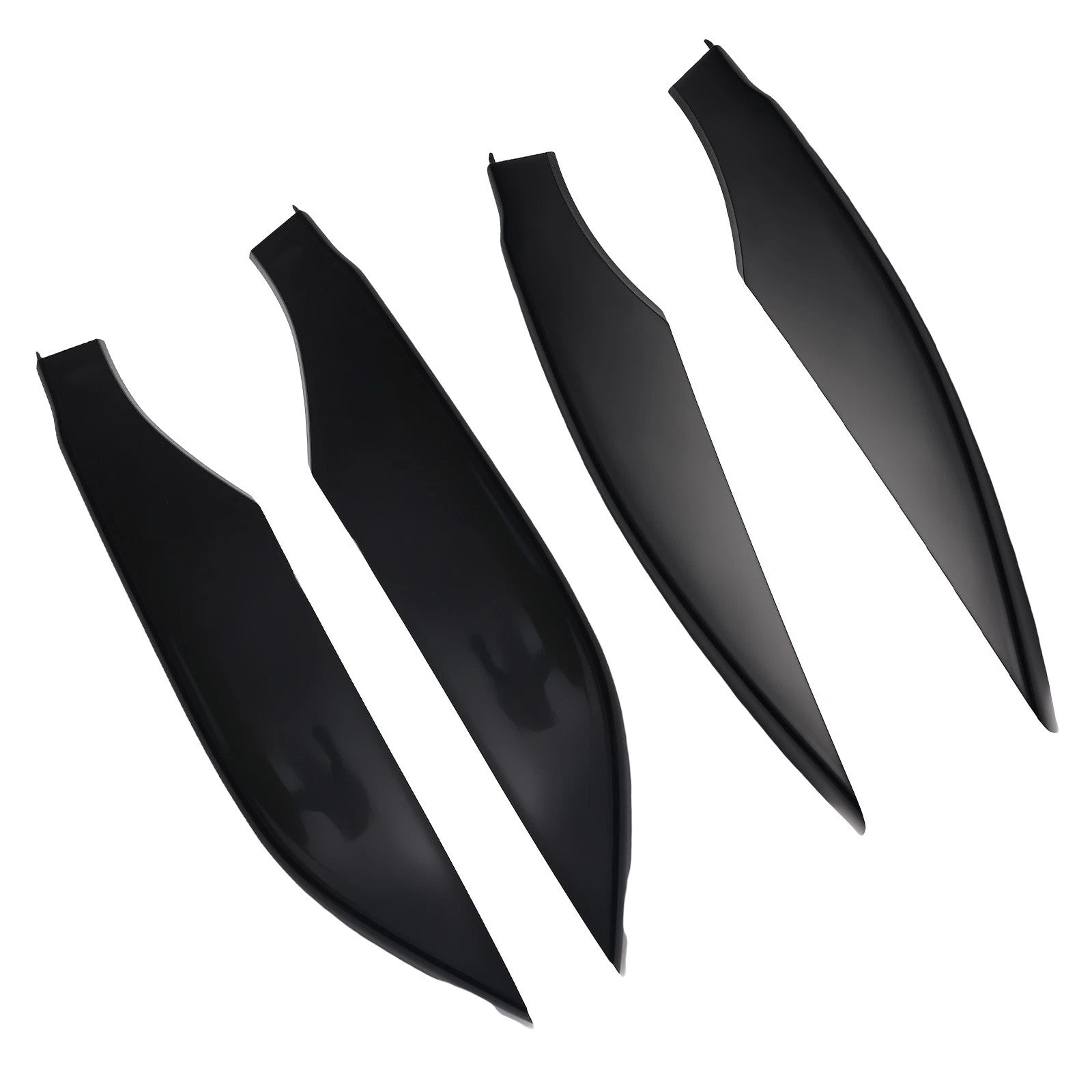 4PCS Roof Rail End Cover ABS for Toyota Land Cruiser Prado (2010–2018)