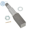 3500 lbs Axle Trailer Spindle 8.25" x 1.5" Square with Fastening Accessories