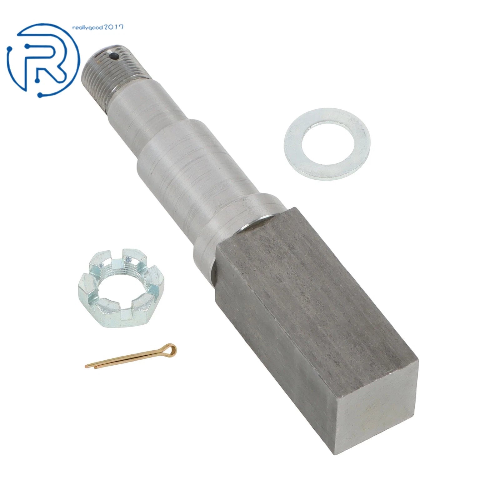 3500 lbs Axle Trailer Spindle 8.25" x 1.5" Square with Fastening Accessories