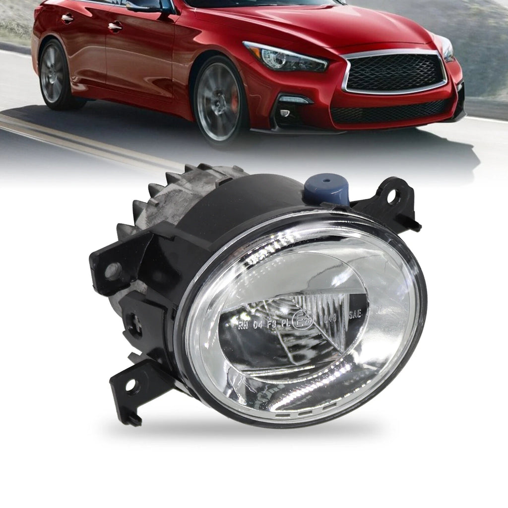 Passenger Side LED Fog Light Lamp for Infiniti Q50 QX60 QX80 (2014–2020)