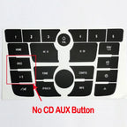 Car Radio Button Repair Decal Sticker Set for Buick Verano, Encore (2012-2015)