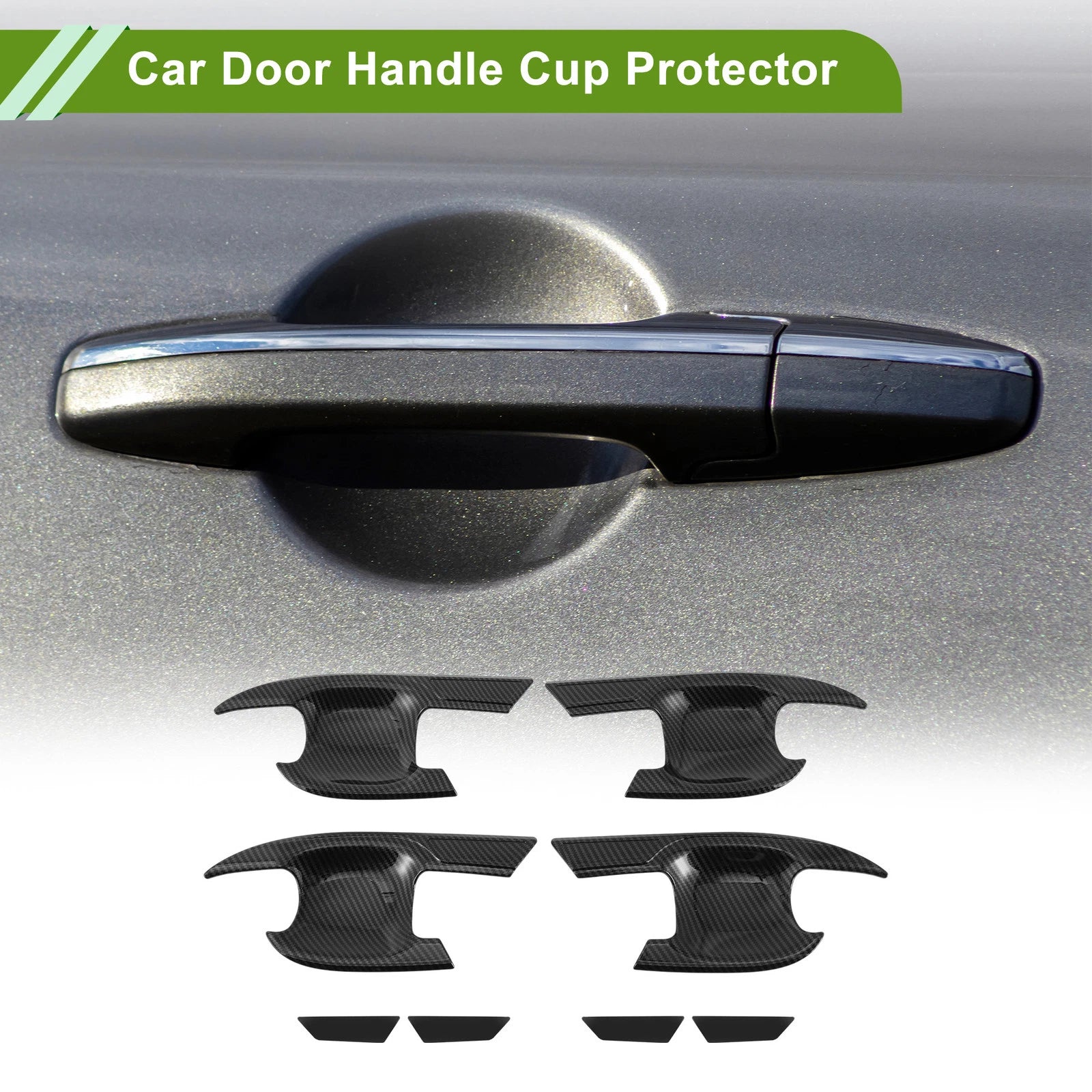 4X Door Handle Cup Protector for Toyota Highlander Kluger  Blade Shape