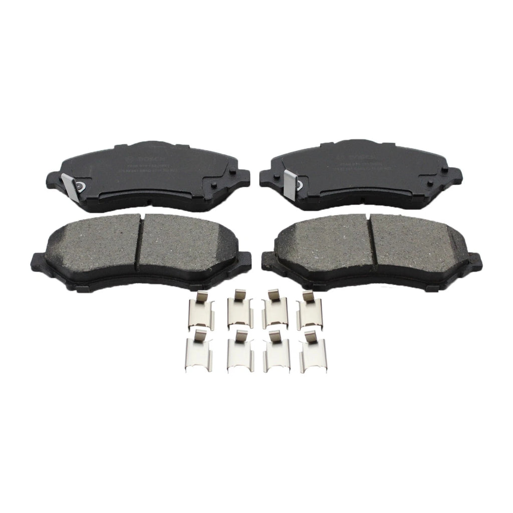 DuraGo Front Rotors & Bosch QuietCast Ceramic Brake Pads Kit for C/V Routan (2009–2010)