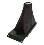 Manual Shift Boot Cover for Acura NSX (1991–2005) Red Stitch PVC Leather